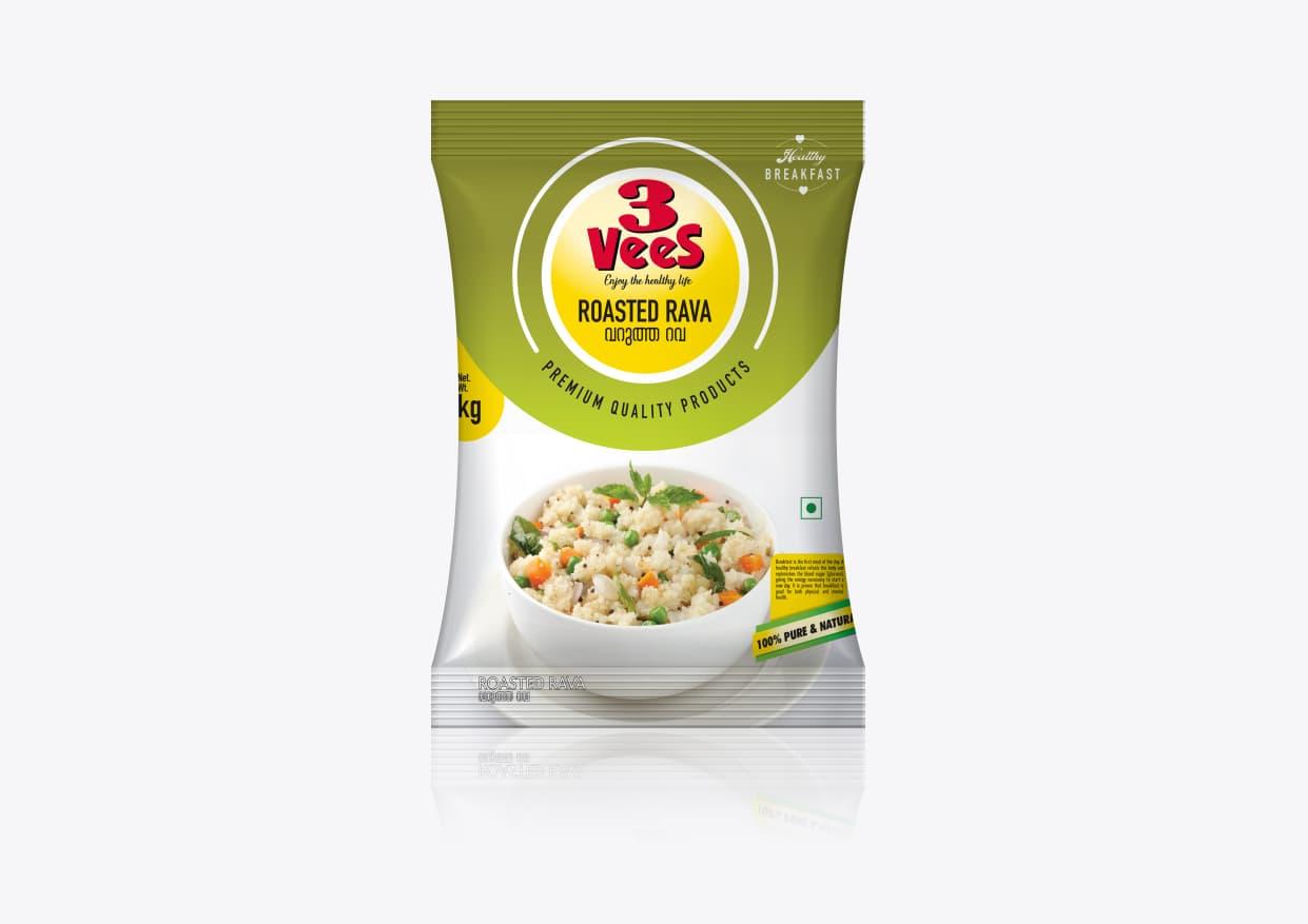 3VeeS Roasted Rava
